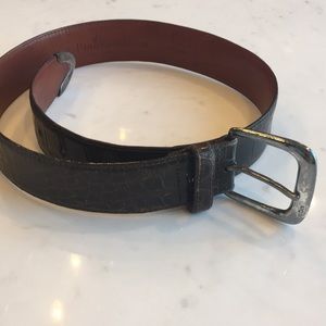 Ralph Lauren alligator skin belt. Genuine.
